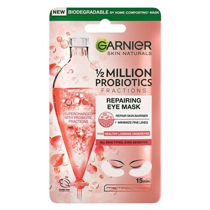 Garnier Skin Naturals 1/2 Million Probiotics Fractions Repairing Eye Mask - 6G