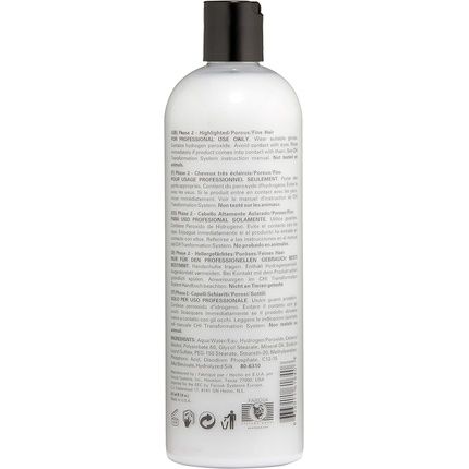 Chi Transformation System Bonder Phase 2 16Oz Treatment For Highlighted Porous Fine Hair - Unisex