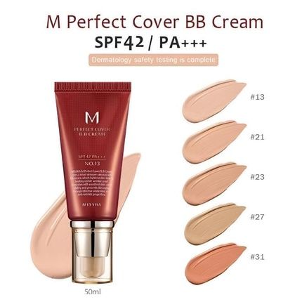 Missha Perfect Cover Bb Cream 20Ml Shade #13 Light Beige