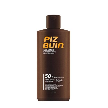 Piz Buin Allergy Lotion Spf 50 200Ml Protection Against Sun Allergy