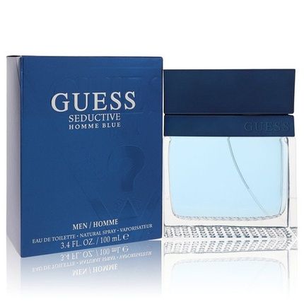 Guess Seductive Homme Blue Eau De Toilette 3.4 Oz 100 Ml
