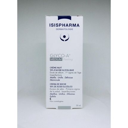 Isispharma Glyco-A Medium Peeling Night Cream With 12% Glycolic Acid - Image 3