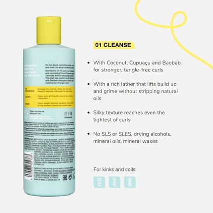 Imbue Coil Awakening Sulphate Free Cream Cleanser - Image 3