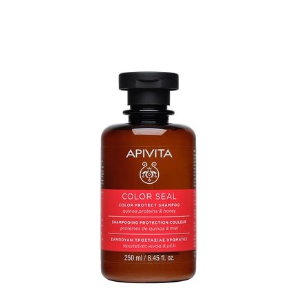 Apivita Colour Protecting Shampoo With Quinoa & Honey 250Ml Protects Colored Hair