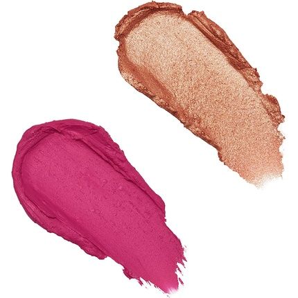 Makeup Revolution Blush & Highlight Stick Champagne Shine Face Blusher And Highlighter 4.3G - Image 3