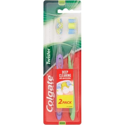 Colgate Twister Fresh Toothbrush - Twin Pack