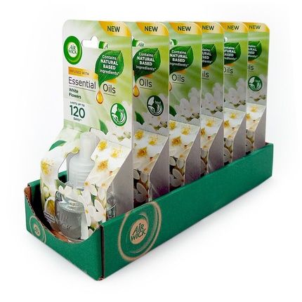 Airwick White Flowers Scented Oil Plug-In Refill 19Ml