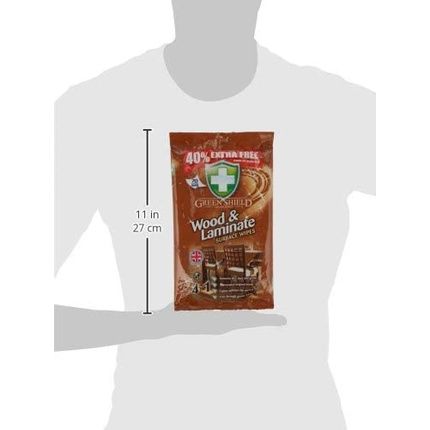 Greenshield Wood & Laminate Wipes 40% Extra 70S 1 Multi-Colour - Image 3