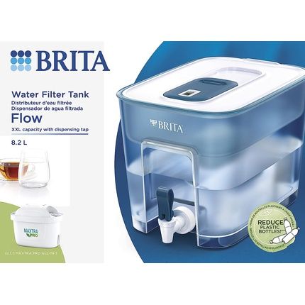 Brita Flow Jug Tank 8.2L With Maxtra Pro