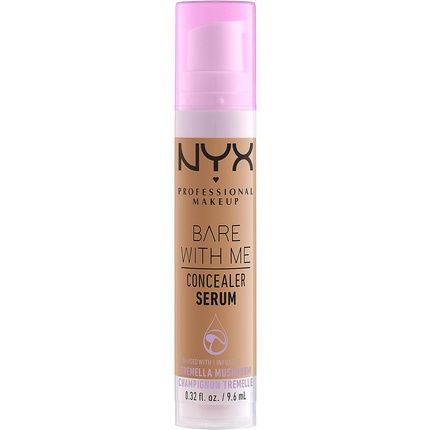 Nyx Professional Makeup Bare With Me Concealer Serum Natural Medium Coverage 9.6Ml 08 Sand