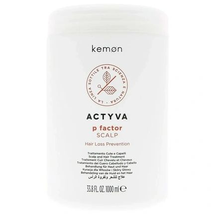 Kemon Actyva P Factor Scalp Hair Loss Prevention - 1000Ml