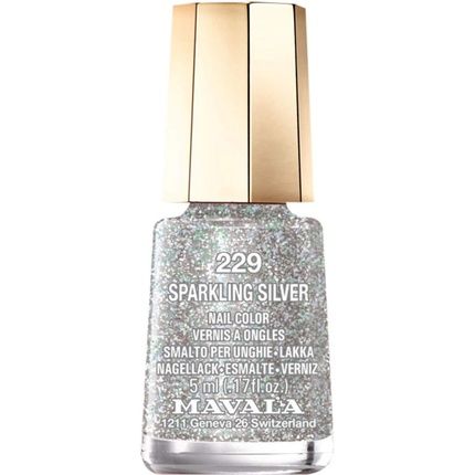 Mavala Mini Color Nail Polish 5Ml Sparkling Silver