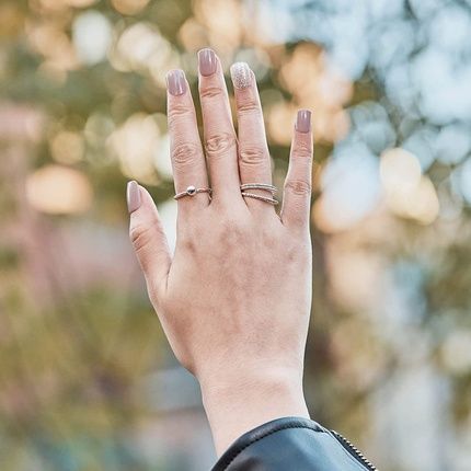 Kiss Impress Press-On Manicure One More Chance Short Length Square With Purefit Technology - 30 Fake Nails