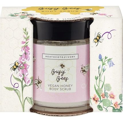 Heathcote & Ivory Busy Bees Body Scrub Enriched With Essential Oils 110G - Image 3