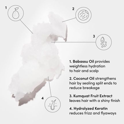 Ouai Medium Conditioner Hydrating Hair Conditioner With Coconut Oil And Babassu - Image 3