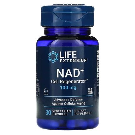 Life Extension Nad+ Cell Regenerator Niagen Nicotinamide Riboside 100Mg