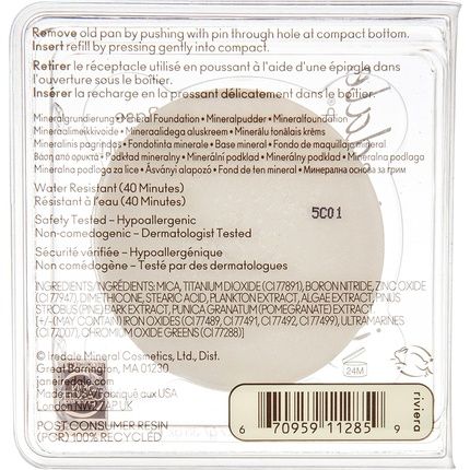 Jane Iredale Purepressed Base Spf 20 Refill Riviera 9.9G - Image 3