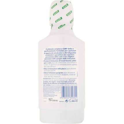Gum Ortho Mouthwash 300Ml Alcohol-Free - Image 3