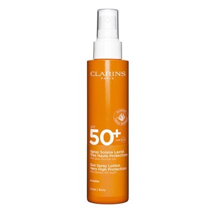 Clarins Sun Spray Lotion Very High Protection Spf 50 Body 150Ml - Image 3