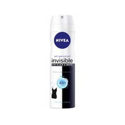 Nivea Antiperspirant Spray Black & White Invisible Pure 150 Ml