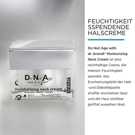 Dr. Brandt Do Not Age Moisturizing Neck Cream 50G