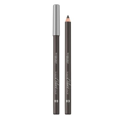 Deborah Milano Kajal Velvet Mat 08 Gray Long Lasting Ultra-Pigmented Creamy Eye Pencil 1.3G