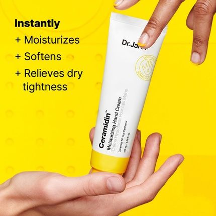 Dr.Jart+ Ceramidin Moisturizing Hand Cream For Dry Hands With Ceramides And Panthenol 3.38 Fl Oz