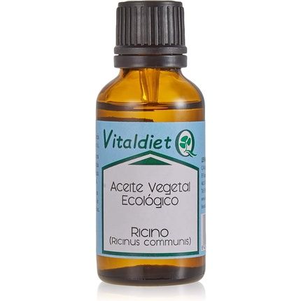 Vitaldiet Organic Castor Oil 30Ml For Eyebrows And Eyelashes