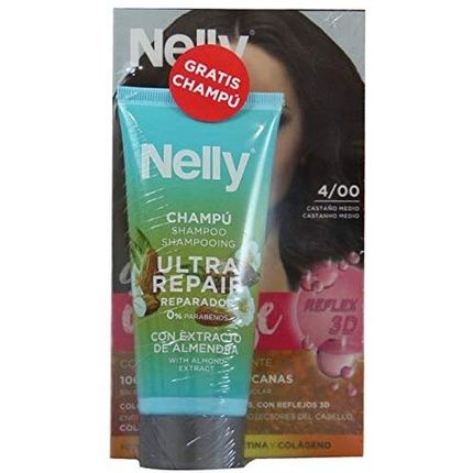 Parafarm Nelly Creme Intense Ink. 4/00 Medium Box Brown + Ch, Neutral