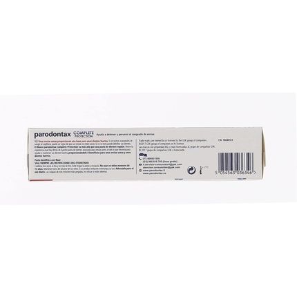 Parodontax Fluorine Toothpaste Intense Freshness Complete Protection 75Ml