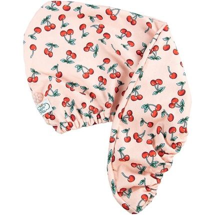 The Vintage Cosmetic Company Clutch Bag Vintage Inspired Pink Floral Satin Soft Fabric Make-Up Fashion Accessory Cherry Print