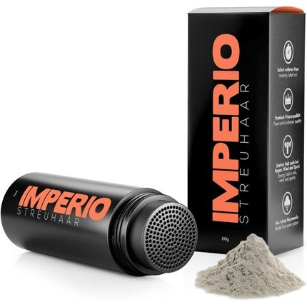 Imperio Hair Thickening Litter 100% Natural Premium Salon Deluxe Gray