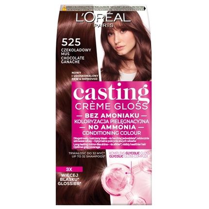 L'Oreal Casting Creme Gloss Hair Color 525 Chocolate Mousse