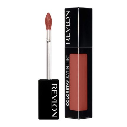 Revlon Colorstay Satin Ink Longwear Liquid Lipstick With Black Currant Seed Oil 006 Eyes On You 0.17 Fl Oz