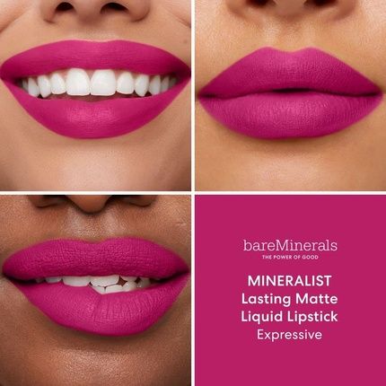 Bareminerals Mineralist Lasting Matte Liquid Lipstick 3.5Ml Expressive - Image 3