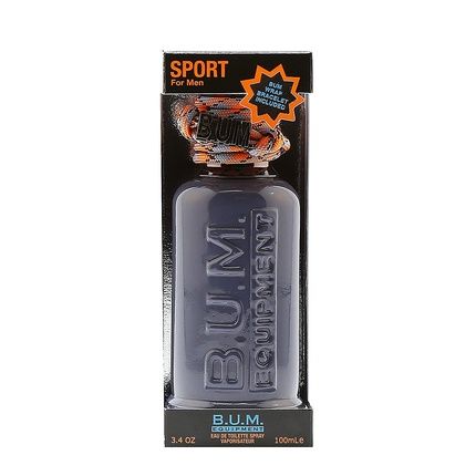 Bum Equipment Sport Eau De Toilette Spray For Men 3.4 Fluid Ounce