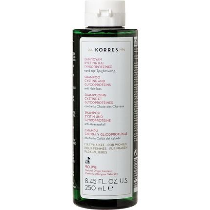 Korres Cystine & Glycoproteins Hair Loss Shampoo For Women 250Ml