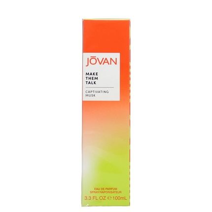 Jovan Musk Eau De Parfum Spray 100Ml Make Them Talk