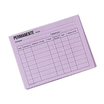 Sibel 50 Mauve Color And Perm Sheets