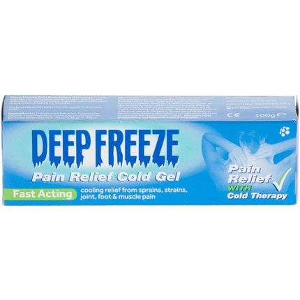 Deep Freeze Pain Relief Cold Gel 100G - Packaging May Vary