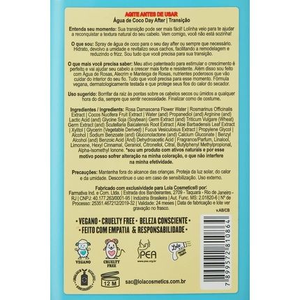 Lola Cosmetics Transica Water Jet Spray 250Ml Unique Standard - Image 3