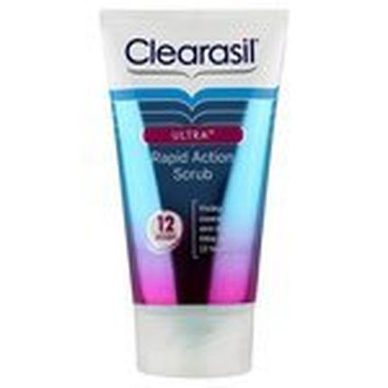 Tocle138 Clearasil 125Ml Face Scrub Rapid Action