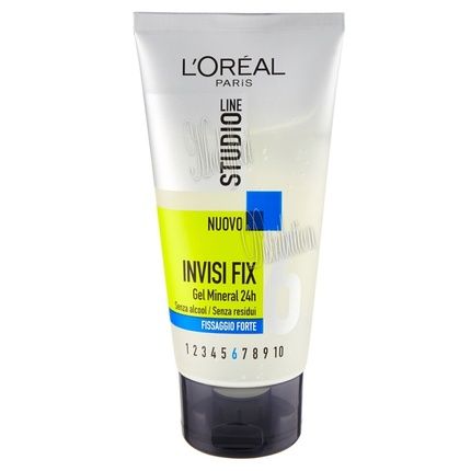 L'Oreal Paris Invisi Fix Mineral Hair Gel 24 Hour Strong Hold 150Ml