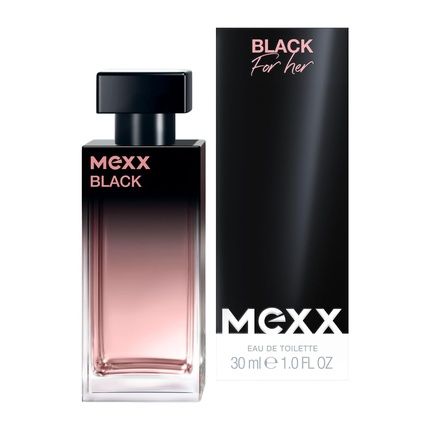 Mexx Black Woman Eau De Toilette With Intensely Captivating Scent Of Fruity Notes For Sensual Women 30Ml