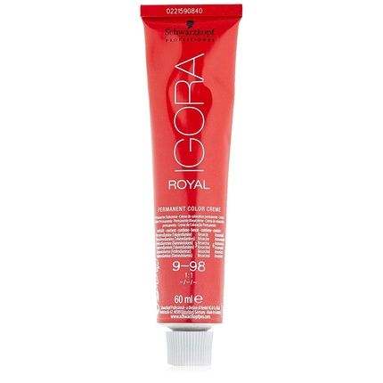 Schwarzkopf Igora Royal Premium Hair Color 9-98 Extra Light Blonde Violet Red 60Ml