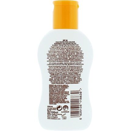 Malibu Sun Kids Spf 30 Lotion High Protection Sun Cream With Vitamin E And Aloe Vera 100Ml