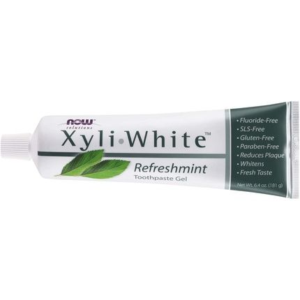 Now Foods Xyliwhite Refreshmint Toothpaste Gel 181G - Image 3