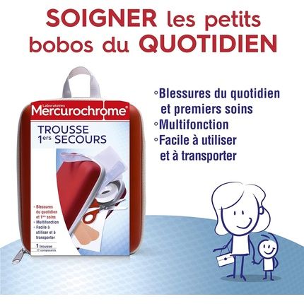 Mercurochrome First Aid Kit For Daily Injuries - 17 Components - Image 3