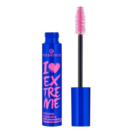 Essence Cosmetics I Love Extreme Volume Waterproof Mascara 12Ml Ultra Black - Image 3