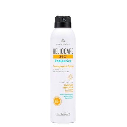 Heliocare 360 Pediatrics Spf50 Transparent Spray Protective Spray For Sensitive Baby Skin 200Ml - Image 3